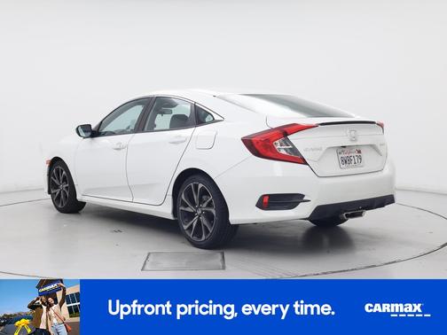 White 2021 Honda Civic Sport