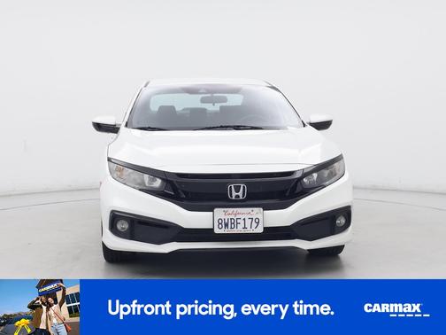 White 2021 Honda Civic Sport