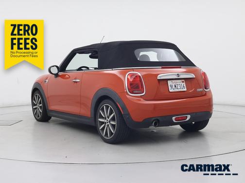 Red 2019 MINI Convertible