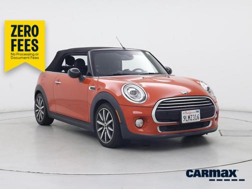 Red 2019 MINI Convertible