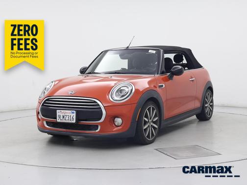 Red 2019 MINI Convertible