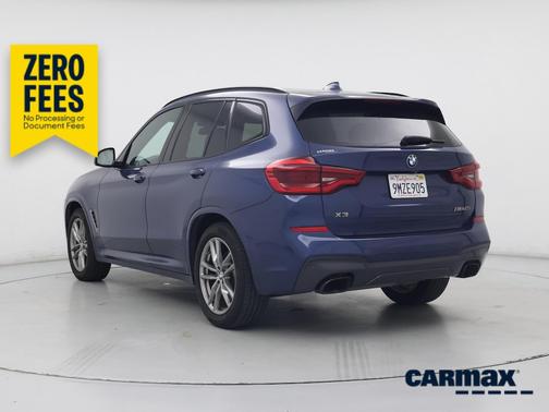 Blue 2020 BMW X3 M40I
