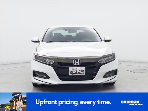 White 2018 Honda Accord Sport