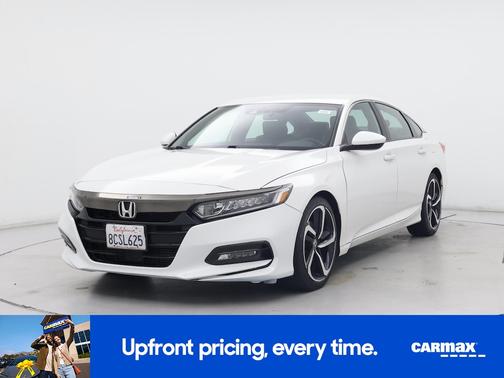 White 2018 Honda Accord Sport