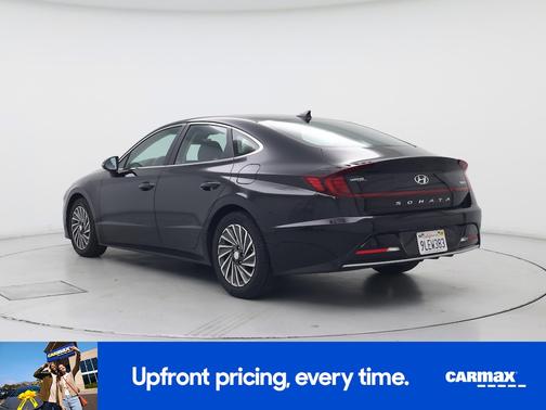 Black 2023 Hyundai SONATA Hybrid SEL