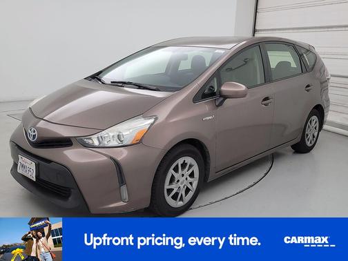 Brown 2015 Toyota Prius v Four