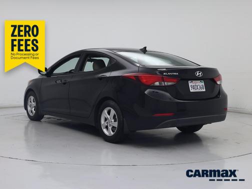Black 2015 Hyundai ELANTRA SE