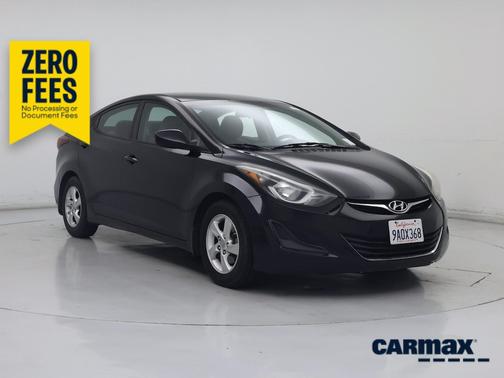 Black 2015 Hyundai ELANTRA SE