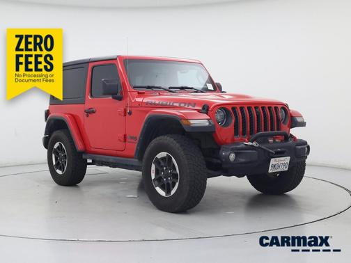 Red 2021 Jeep Wrangler Rubicon