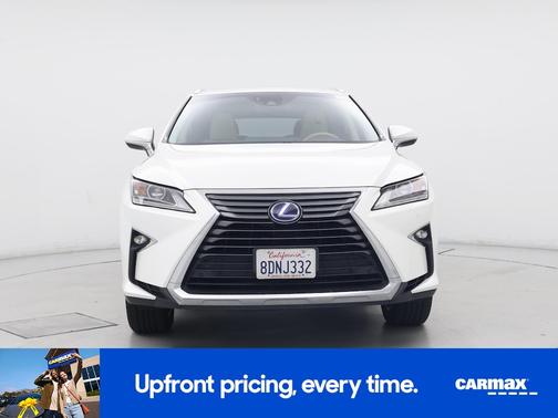 White 2018 Lexus RX 450h L Luxury