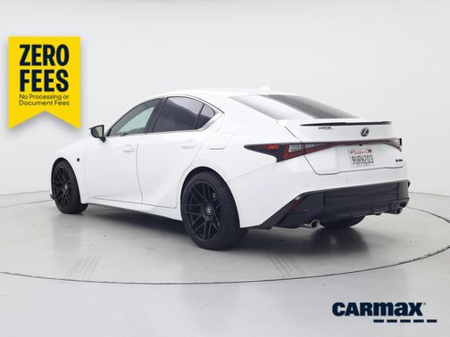 White 2023 Lexus IS 350 F-Sport
