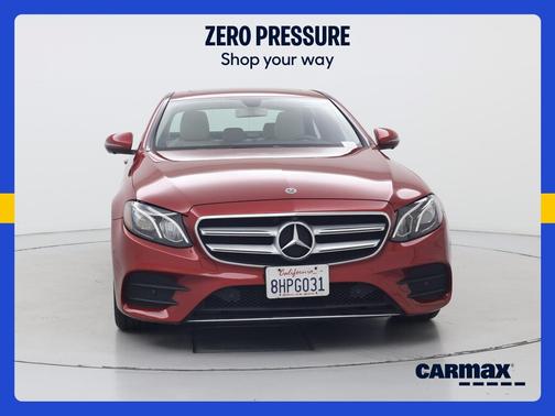 Red 2019 Mercedes-Benz E-Class