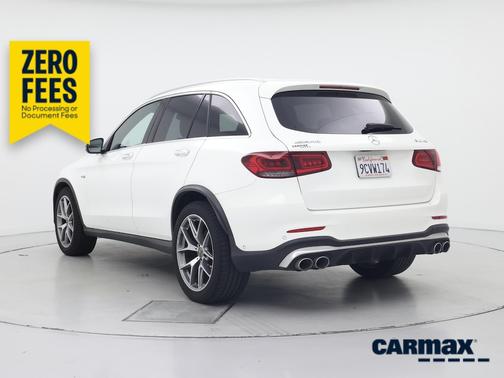 White 2022 Mercedes-Benz AMG GLC 43