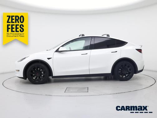 White 2021 Tesla Model Y Long Range