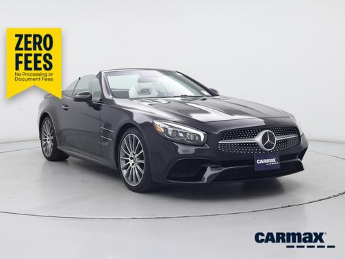 Black 2019 Mercedes-Benz SL 550