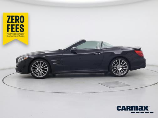 Black 2019 Mercedes-Benz SL 550