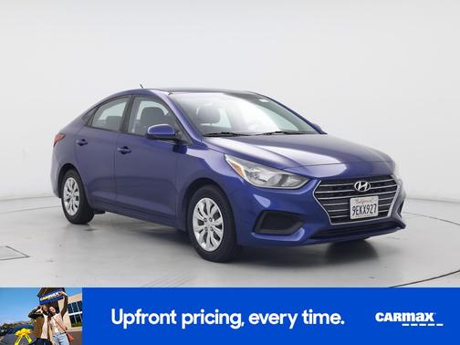 Blue 2020 Hyundai Accent SE