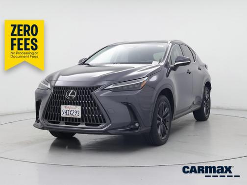 Gray 2024 Lexus NX 450h+ Luxury