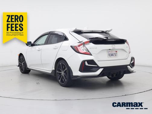 White 2021 Honda Civic Sport