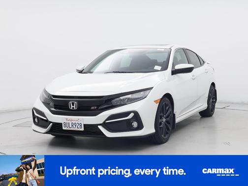 White 2020 Honda Civic SI