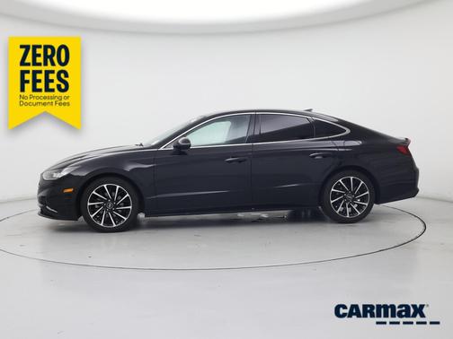 Black 2020 Hyundai SONATA SEL Plus