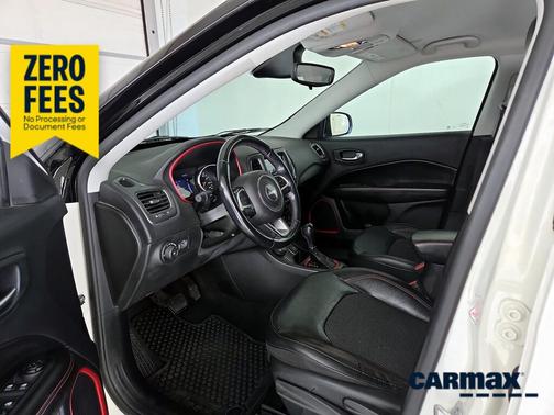 White 2020 Jeep Compass Trailhawk