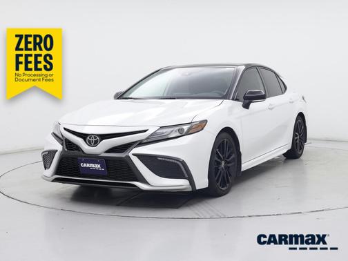 White 2023 Toyota Camry XSE