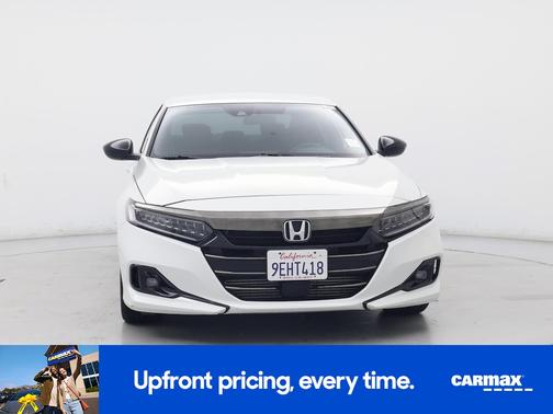 White 2022 Honda Accord Sport