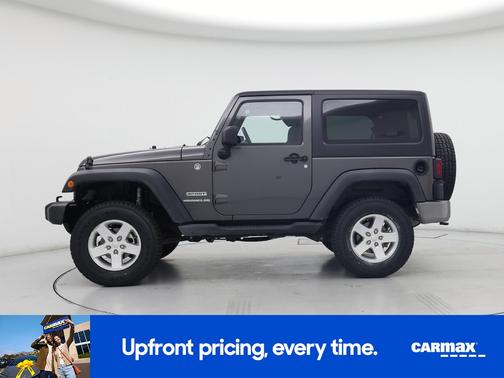 Gray 2014 Jeep Wrangler Sport