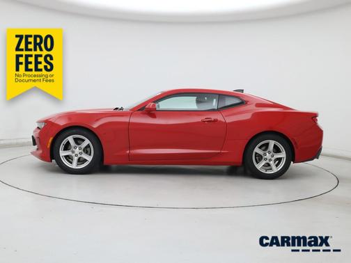 Red 2017 Chevrolet Camaro LT