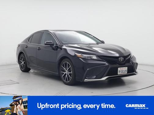 Blue 2023 Toyota Camry SE
