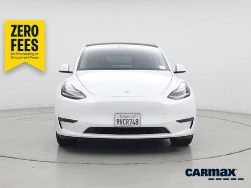 White 2020 Tesla Model Y Long Range