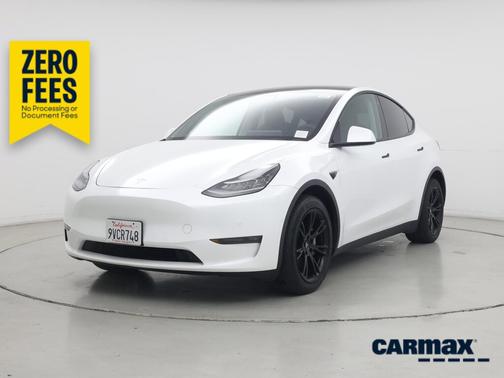 White 2020 Tesla Model Y Long Range