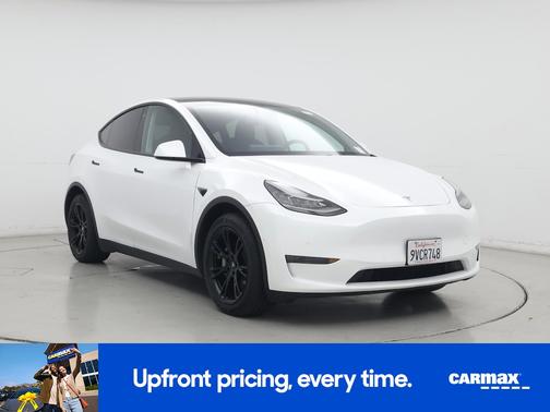 White 2020 Tesla Model Y Long Range