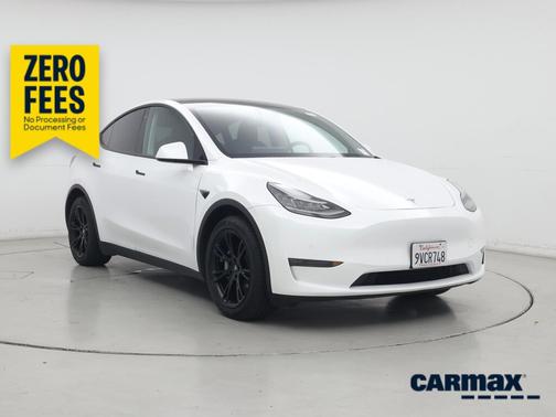 White 2020 Tesla Model Y Long Range
