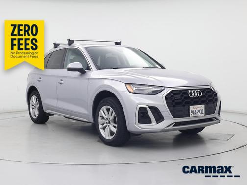Silver 2022 Audi Q5 S-Line Premium