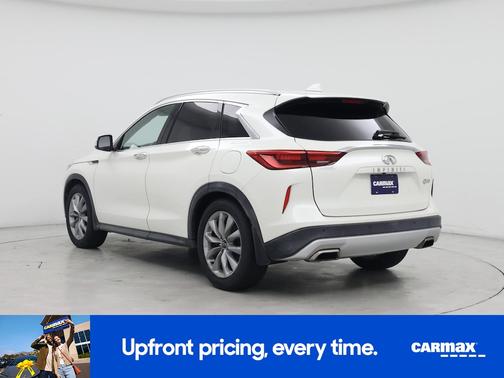 White 2021 INFINITI QX50 Luxe