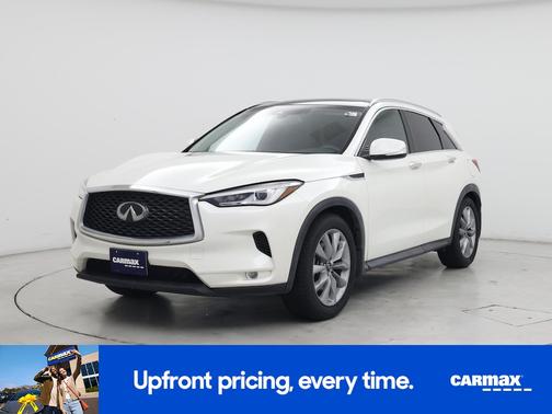 White 2021 INFINITI QX50 Luxe