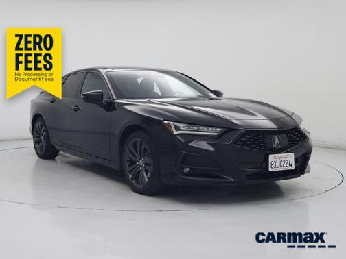 Black 2021 Acura TLX SH-AWD A-Spec