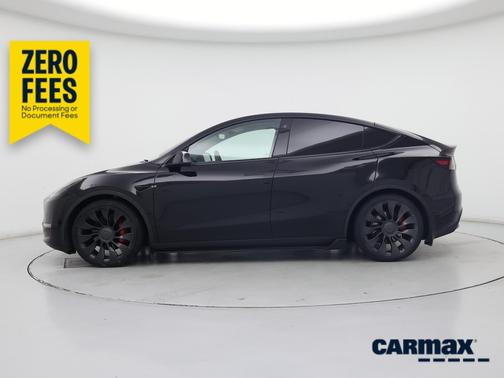 Black 2022 Tesla Model Y Performance