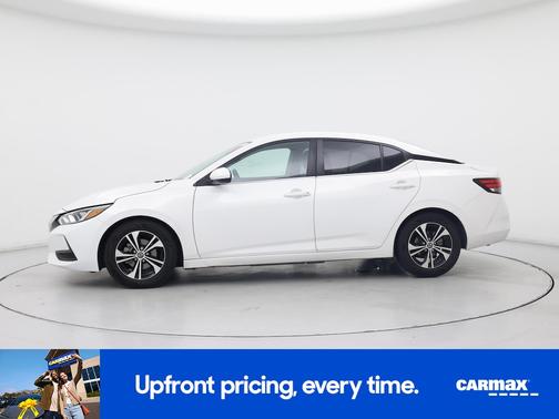 White 2022 Nissan Sentra SV