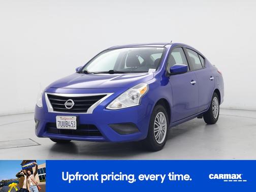 Blue 2017 Nissan Versa SV