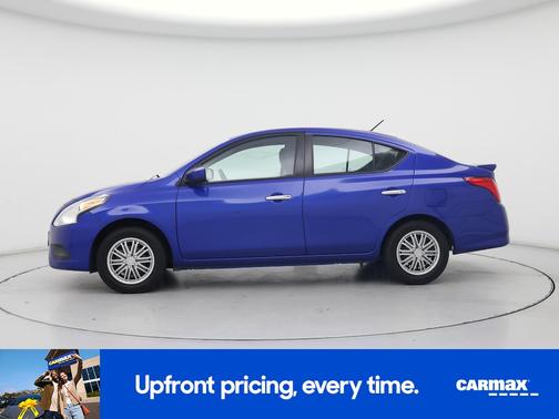 Blue 2017 Nissan Versa SV