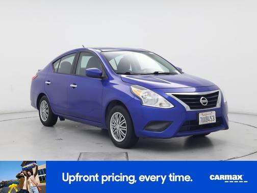 Blue 2017 Nissan Versa SV