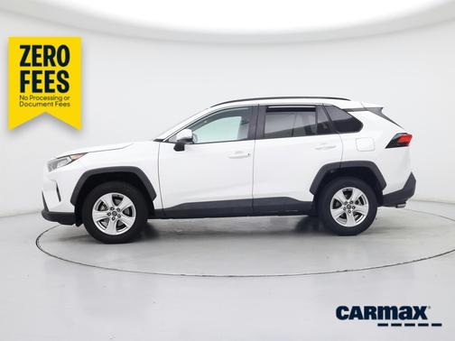 White 2021 Toyota RAV4 XLE