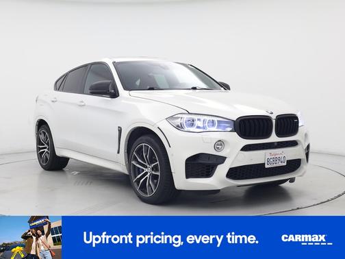 White 2017 BMW X6 M