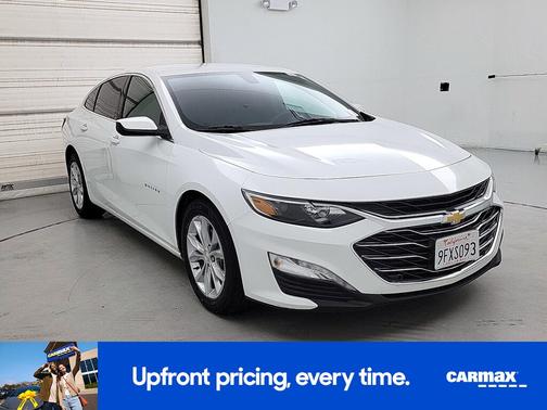 White 2021 Chevrolet Malibu LT