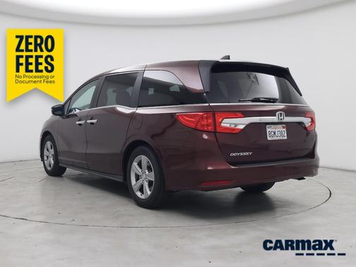 Burgundy 2019 Honda Odyssey EX