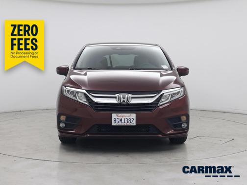 Burgundy 2019 Honda Odyssey EX