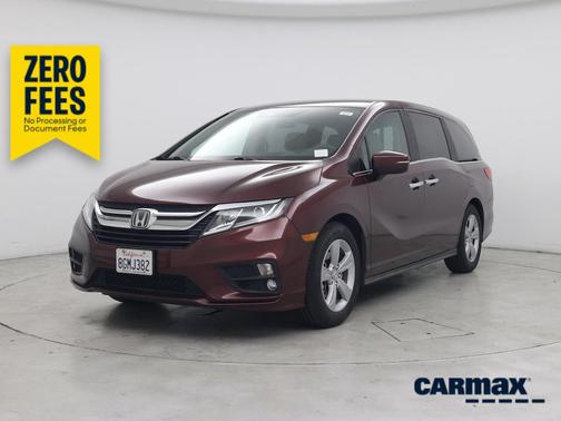 Burgundy 2019 Honda Odyssey EX